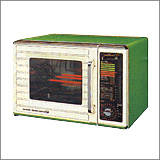R-5000W فرن ميكروويف مزود بمستشعر كمبيوتر صغير إنتاج عام 1979