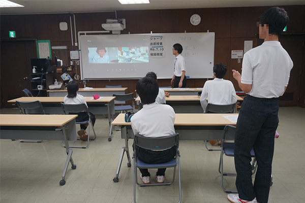 A Q&A session from an online class Phot