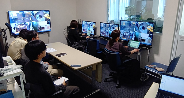 The observation room of a usability test Photo