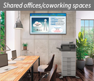 Shared offices/coworking spaces