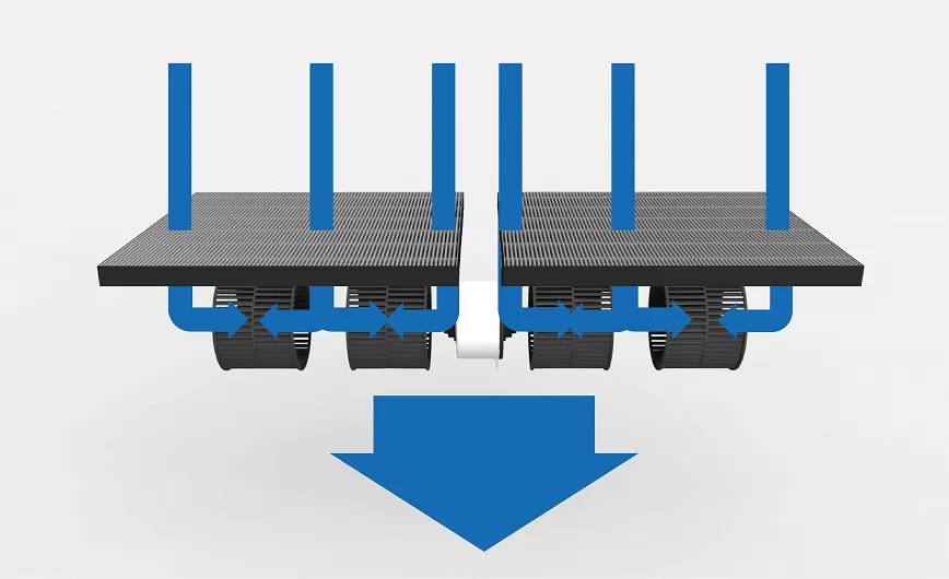 Airest Heat Pump Feature | Centrifugal Fans Image