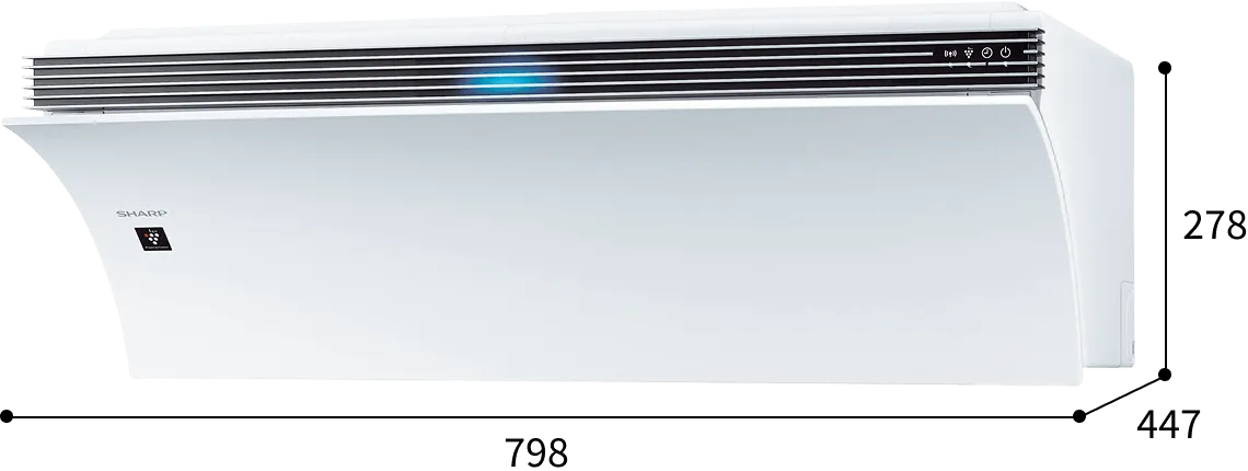 Airest Indoor Unit Size Measurement