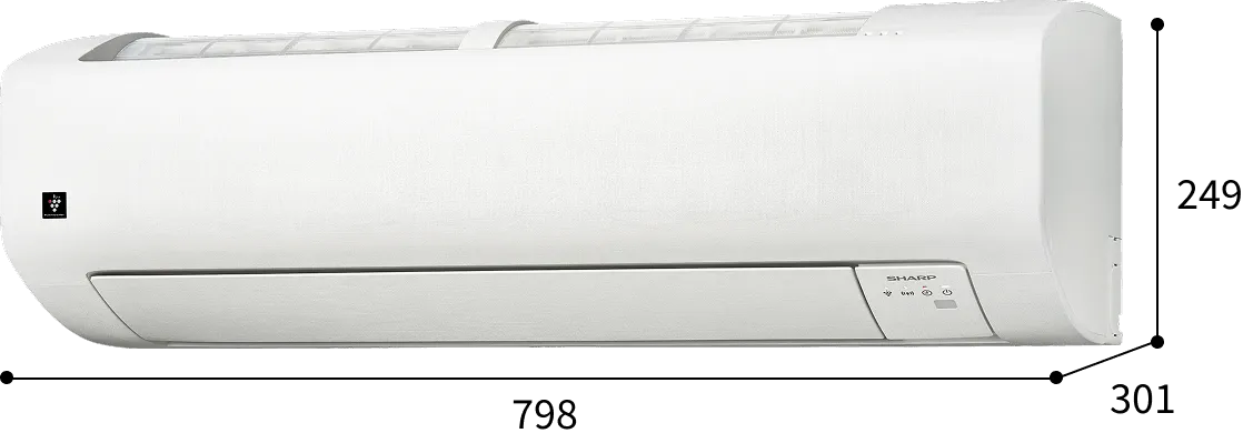 FilterSweep Indoor Unit Size Measurement